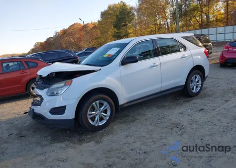 2016 Chevrolet Equinox Ls из США, поврежденный, VIN 2GNALBEK2G1149775